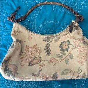 Handbag.  Fabric print